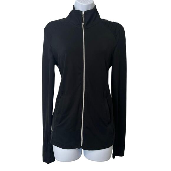 Betsey Johnson Performance Activewear Zip Jacket - Picture 1 of 8